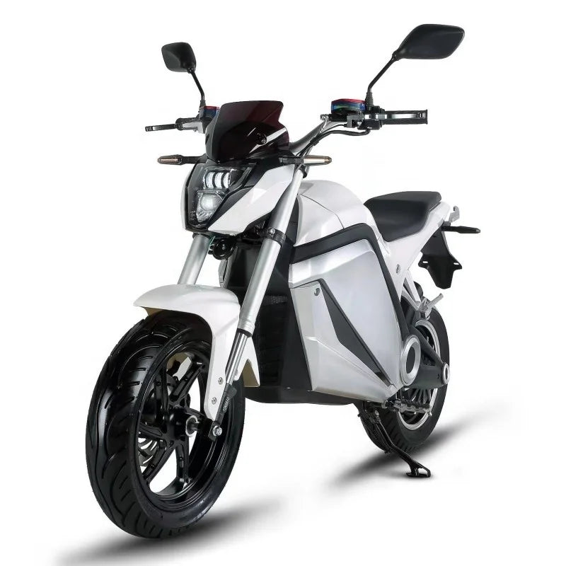 HAMA High Speed Electric Sport Motorcycle 3000w Powerful Dual Lithium-ion Motos Electric Motorcycle 72v 150km Adult Streetbike